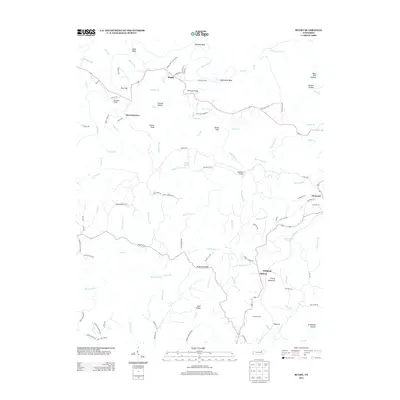 2013 Map of Rugby, 2013 Print