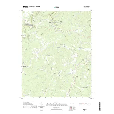 2019 Map of Rugby, 2019 Print