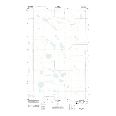 2011 Map of Rugby NE, 2011 Print