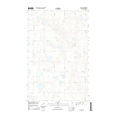 2014 Map of Rugby NE, 2014 Print