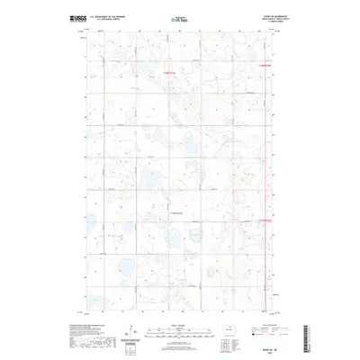 2020 Map of Rugby NE, 2020 Print