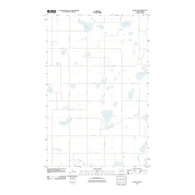 2011 Map of Rugby NW, 2011 Print