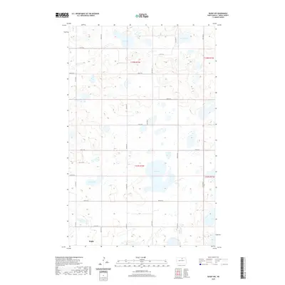 2020 Map of Rugby NW, 2020 Print