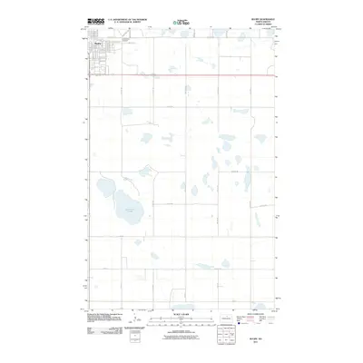 2011 Map of Rugby, 2011 Print