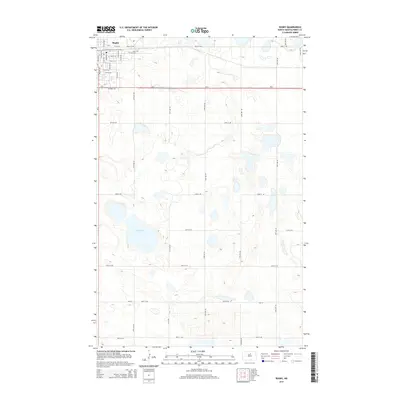 2014 Map of Rugby, 2014 Print