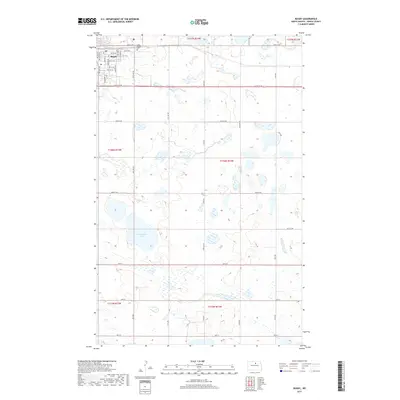 2017 Map of Rugby, 2017 Print
