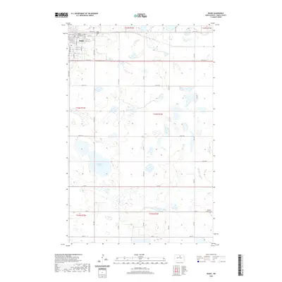 2020 Map of Rugby, 2020 Print