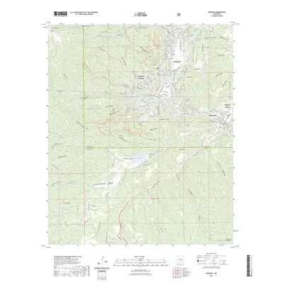 2023 Map of Ruidoso, 2023 Print