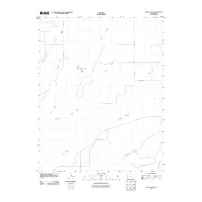 2010 Map of Ruin Canyon, 2010 Print