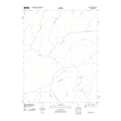 2011 Map of Ruin Point, 2011 Print