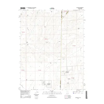 2014 Map of Ruin Point, 2014 Print