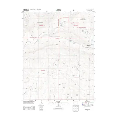 2013 Map of Rules Hill, 2013 Print