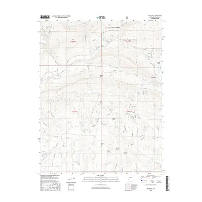 2016 Map of Rules Hill, 2016 Print