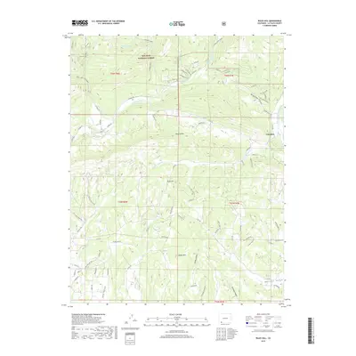 2019 Map of Rules Hill, 2019 Print