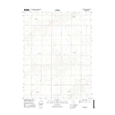 2015 Map of Ruleton NW, 2015 Print