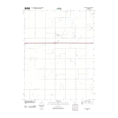 2009 Map of Ruleton SE, 2009 Print