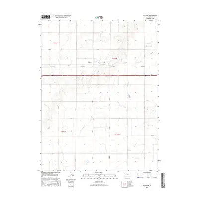 2015 Map of Ruleton SE, 2015 Print