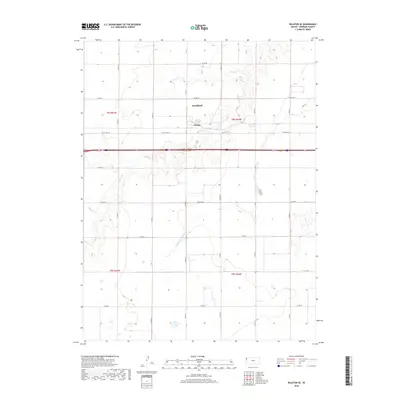 2018 Map of Ruleton SE, 2018 Print