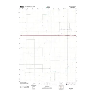 2009 Map of Ruleton, 2009 Print