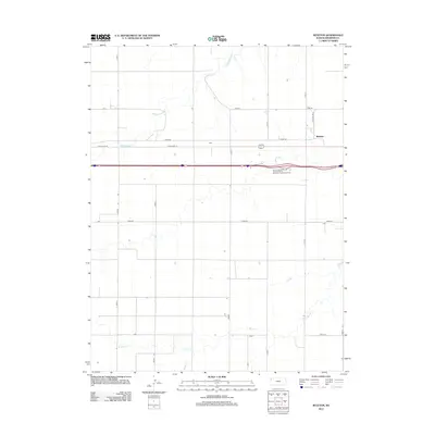 2012 Map of Ruleton, 2012 Print