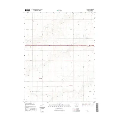 2015 Map of Ruleton, 2015 Print