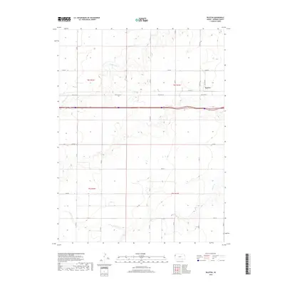 2018 Map of Ruleton, 2018 Print