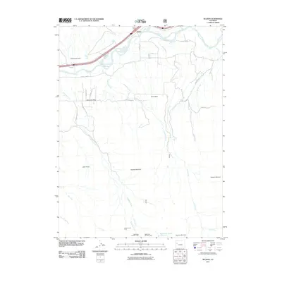 2011 Map of Rulison, 2011 Print