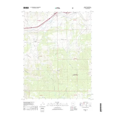 2019 Map of Rulison, 2019 Print