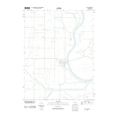 2010 Map of Rulo, 2010 Print