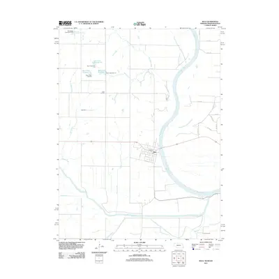 2011 Map of Rulo, 2011 Print
