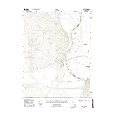2014 Map of Rulo, 2014 Print