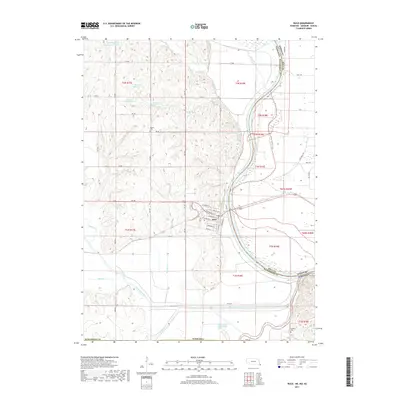 2017 Map of Rulo, 2017 Print