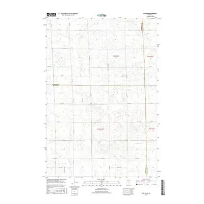 2016 Map of Rum River, 2016 Print