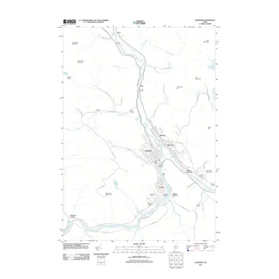 2011 Map of Rumford, 2011 Print