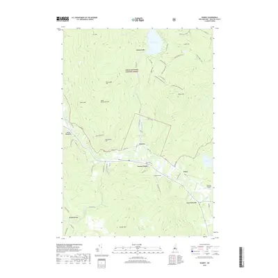 2018 Map of Rumney, 2018 Print