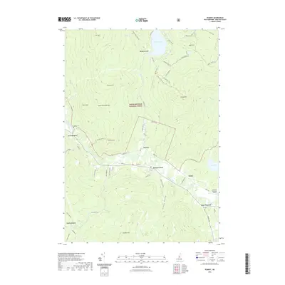 2021 Map of Rumney, 2021 Print