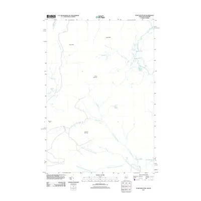 2011 Map of Rump Mountain, 2011 Print