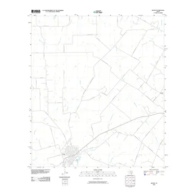 2010 Map of Runge, 2010 Print