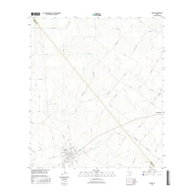 2016 Map of Runge, 2016 Print