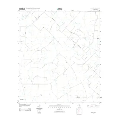 2013 Map of Runge SE, 2013 Print