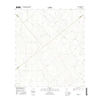 2016 Map of Runge SE, 2016 Print