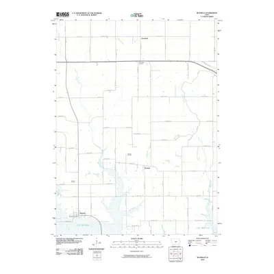 2010 Map of Runnells, 2010 Print