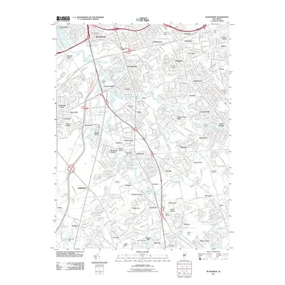 2011 Map of Runnemede, 2011 Print