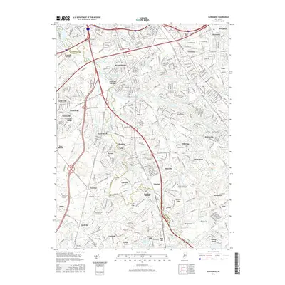 2016 Map of Runnemede, 2016 Print