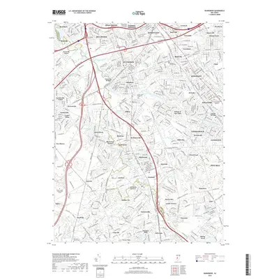 2019 Map of Runnemede, 2019 Print