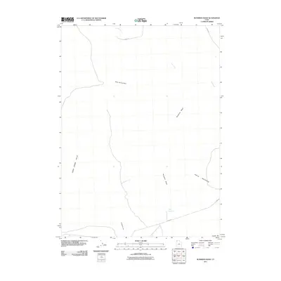 2011 Map of Runswick Wash, 2011 Print