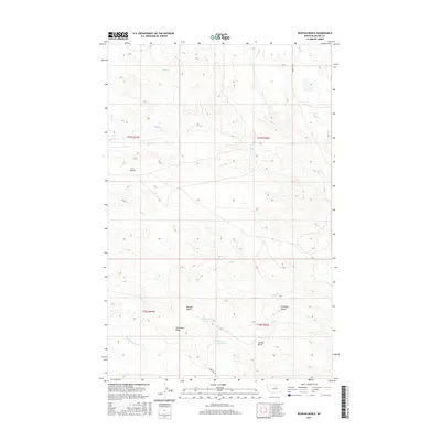 2017 Map of Runyan Bench, 2017 Print