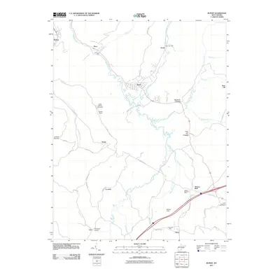 2011 Map of Rupert, 2011 Print