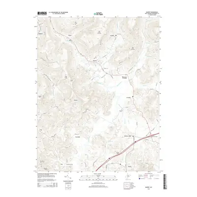 2014 Map of Rupert, 2014 Print