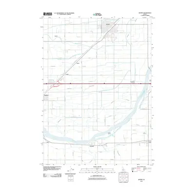 2010 Map of Rupert, 2010 Print